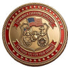Red Friday Until They Come Home - Remember Everyone Deployed #S8179K Military Honor Challenge Coin Award
