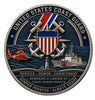 Coast Guard Semper Paratus - Always Ready #S8185K Military Honor Challenge Coin Award