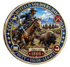 Buffalo Soldiers Day - Who Fought To Build A Nation #S8186K Military Honor Challenge Coin Award