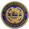 To Protect And Serve Peace Officers Day Law Enforcement #S8197K Government Honor Challenge Coin Award