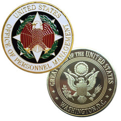 OPM Office of Personnel Management #C1511B Government Honor Challenge Coin Award