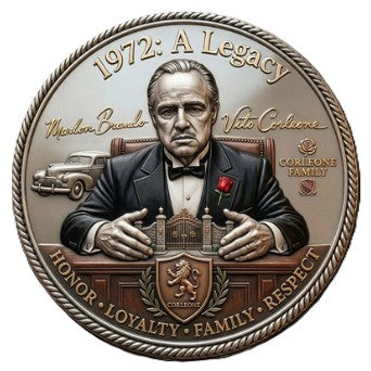 Corleone 1972 Legacy Scarface - Make Him An Offer He Can't Refuse #S8216K Novelty Challenge Coin Award