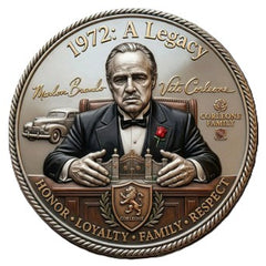 Corleone 1972 Legacy Scarface - Make Him An Offer He Can't Refuse #S8216K Novelty Challenge Coin Award