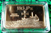 GERMAN 116 PZ DIVISION MILITARY GOLD PLATED ART BAR - 1