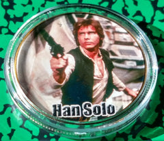 STAR WARS HAN SOLO #BXB557 COLORIZED ART ROUND