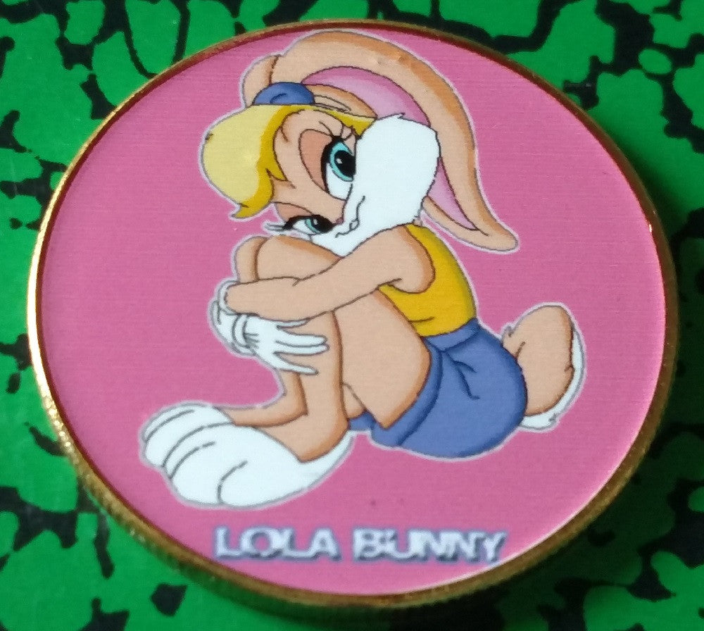 LOLA BUNNY CARTOON #BXB463 COLORIZED ART ROUND