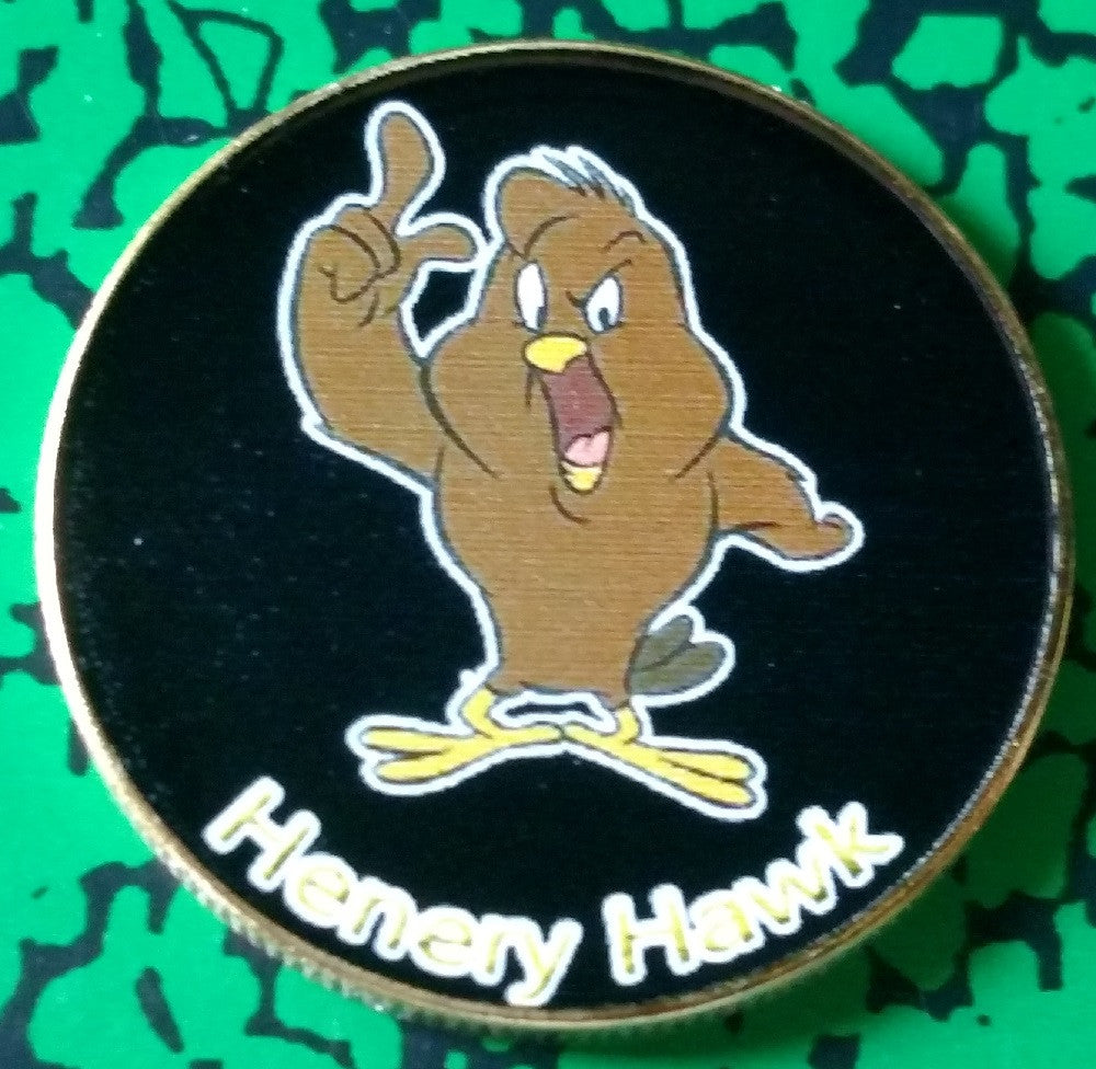 henery HENERY HAWK CARTOON #BXB467 COLORIZED ART ROUND – Vintage Collections and  Imports