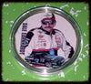 NASCAR #3 DALE EARNHARDT #DED1 COLORIZED GOLD PLATED ART ROUND - 1