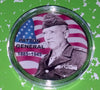 GENERAL PATTON #GP1 COLORIZED GOLD PLATED ART ROUND - 1