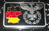 GERMAN TERRITORIAL COLORIZED SILVER PLATED ART BAR - 1