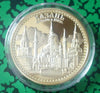 RUSSIA HISTORICAL SITES AND BUILDINGS #3 GOLD ART COIN - 1