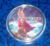 MOSES LIGHTNING #713 COLORIZED GOLD PLATED ART ROUND - 1