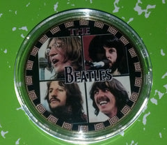BEATLES CAMEOS #FP22 COLORIZED ART ROUND