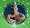 UFC TITO ORTIZ FIGHTER #BXB46 COLORIZED GOLD PLATED ART ROUND - 1