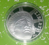 STATUE OF LIBERTY / BALD EAGLE SILVER PLATED ART ROUND - 1