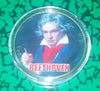 BEETHOVEN #BXB234 COLORIZED GOLD PLATED ART ROUND - 1