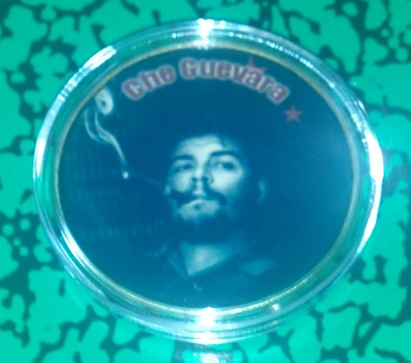 CHE GUEVARA #BX967 COLORIZED GOLD PLATED ART ROUND - 1