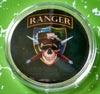 USA ARMY RANGER #275 COLORIZED ART ROUND - 1