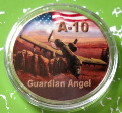 Air Force A-10 Guardian Angel Fighter #C143B Military Honor Challenge Coin Award