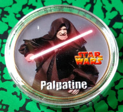STAR WARS PALPATINE #S19 COLORIZED ART ROUND