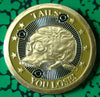HEADS WE WIN, TAILS YOU LOSE MILITARY COLORIZED GOLD/ BRASS ART ROUND - 2