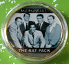 RAT PACK MEMORIAL #F04 COLORIZED GOLD/BRASS ART ROUND - 1