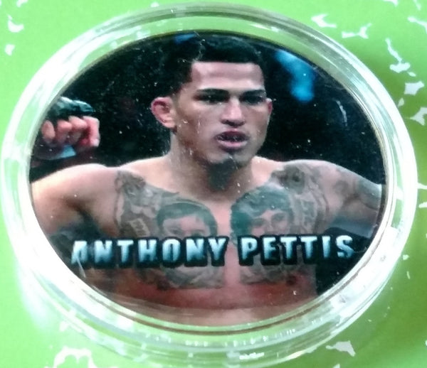 UFC ANTHONY PETTIS #BXB56 COLORIZED ART ROUND - 1