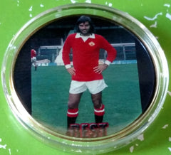 BEST SOCCER #BXB603 COLORIZED GOLD/BRASS ART ROUND