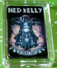 NED KELLY OUTLAW #B752 COLORIZED GOLD/BRASS  ART BAR - 1