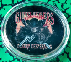 MILITARY GUNSLINGERS DESERT DESPERADOS #FMB19 COLORIZED ART ROUND