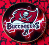 NFL TAMPA BAY BUCCANEERS #326 COLORIZED ART ROUND - 1