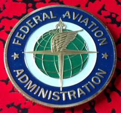 FAA FEDERAL AVIATION ADMINISTRATION #1163 COLORIZED ART ROUND