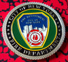 FDNY NEW YORK FIRE DEPARTMENT #1159 COLORIZED ART ROUND - 1