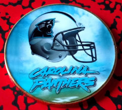 NFL CAROLINA PANTHERS #N150 COLORIZED ART ROUND