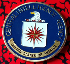 CIA CENTRAL INTELLIGENCE AGENCY #30 COLORIZED ART ROUND