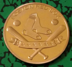 MLB BOSTON RED SOX BASEBALL #38 ART ROUND