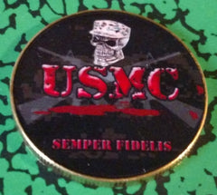 USMC SEMPER FIDELIS #BX440 COLORIZED ART ROUND