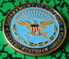 DOD DEPARTMENT OF DEFENSE #1041 COLORIZED ART ROUND - 1