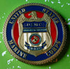 USMC MARINE CORPS CID CRIMINAL INVESTIGATION DIVISION #1193 COLORIZED ART ROUND - 1