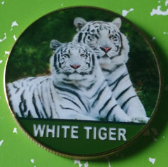 WHITE TIGERS #332 COLORIZED ART ROUND