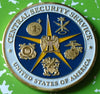 US CENTRAL SECURITY SERVICE #1205 COLORIZED ART ROUND