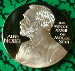 NOBEL HISTORICAL GLD ART ROUND - NOT MINT ISSUED