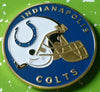 NFL INDIANAPOLIS COLTS FOOTBALL TEAM COLORIZED GLD ART ROUND - 1