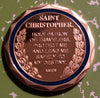 SAINT CHRISTOPHER PROTECT US COLORIZED ART COIN