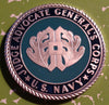 US NAVY JAG JUDGE ADVOCATE GENERALS CORPS #1231 COLORIZED ART ROUND