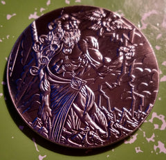 GREEK GOD ZEUS REPLICA HUGE ART ROUND