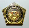 DEPARTMENT OF DEFENSE PENTAGON MILITARY FAMILY COLORIZED ART MEDAL