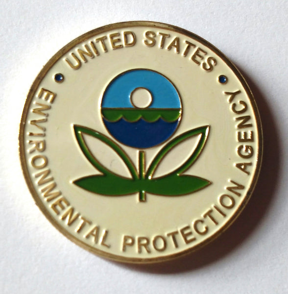 EPA ENVIRONMENTAL PROTECTION AGENCY GOVERNMENT #1426 COLORIZED ART ROUND