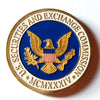 SEC SECURITIES AND EXCHANGE COMMISSION GOVERNMENT #1423 COLORIZED ART ROUND