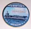 NAVY USS CARL VINSON CVN-70 #60 COLORIZED ART ROUND